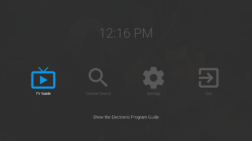 Android application AudyTV screenshort