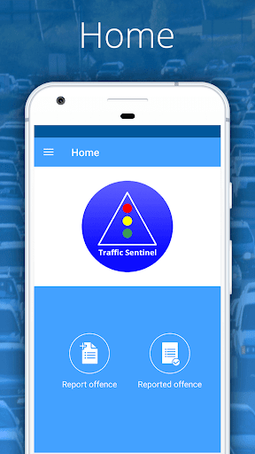 Android application Traffic Sentinel screenshort