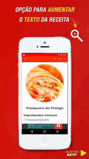 Receitas de Panquecas Screen 2