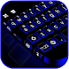 最新版、クールな Blue Black のテーマキーボード