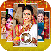 Navaratri Pooja Video Maker with Music & Photos