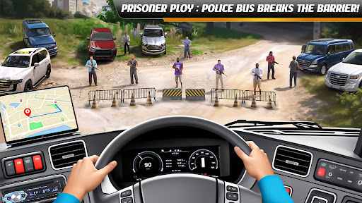 Police Bus Simulator Bus Games 1