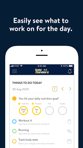 Android application Gold Standard Physio screenshort