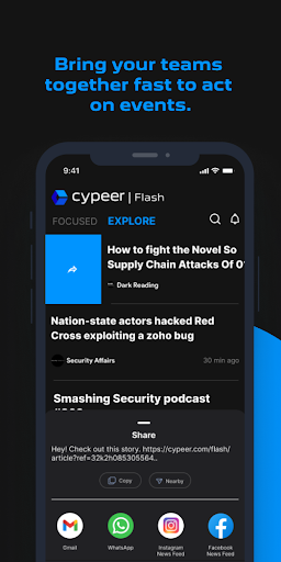 Cypeer Flash Screen 2