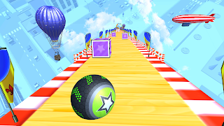 Rolling 3D Sky Ball - Screenshot 2