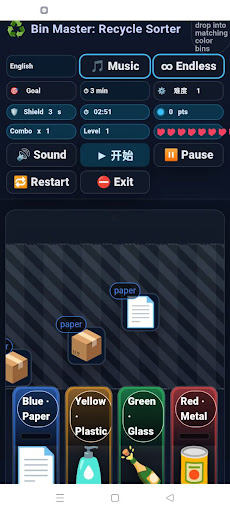 Bin Master Recycle Sorter