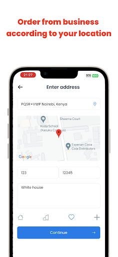 Food Dash – Food Delivery Screen 2