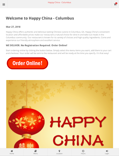 Happy China Columbus Ordering Screenshot 4 - AppWisp.com