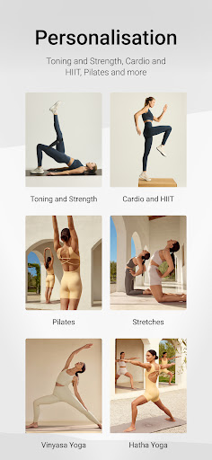 Screenshot of OYSHO TRAINING: Workouts