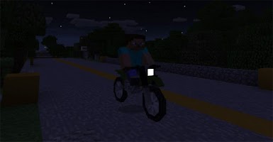 screenshot of Sport bikes mod for mcpe