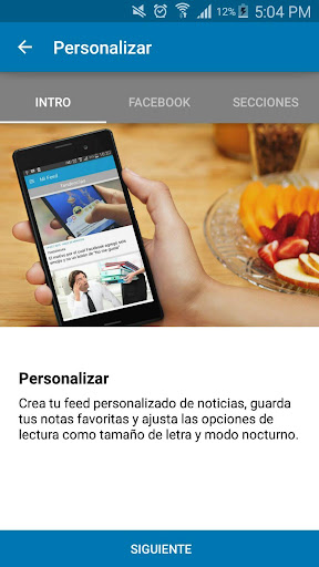Android application elsalvador.com screenshort