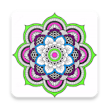 Flower Mandalas Coloring Pages - Adult Coloring icon