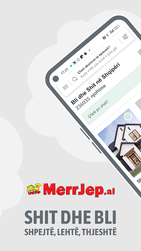 Android application MerrJep Albania: Buy & Sell screenshort