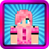 Cute girl skins for minecraft icon