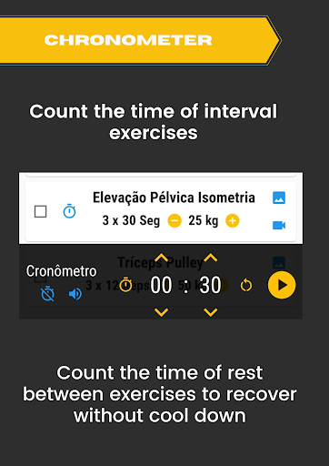 Workout Sheet - Superset Screen 3