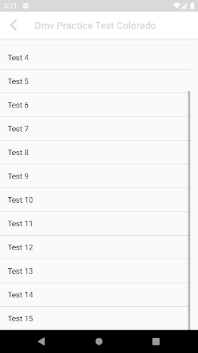 DMV Practice Test Colorado