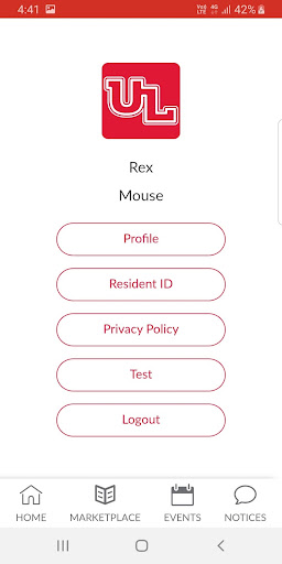 UniLodge Resident Services Hub Screenshot