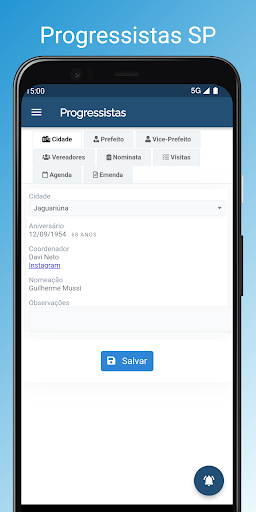 Progressistas SP Screen 3