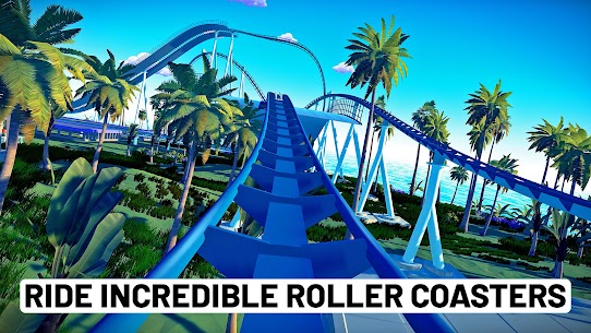 Real Coaster: Idle Game APK + MOD [Unlimited Money and Gems] 2