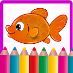 Cover Image of ดาวน์โหลด Goldfish Coloring Games  APK