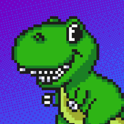 Steve & Friends: Dino Run Game logo