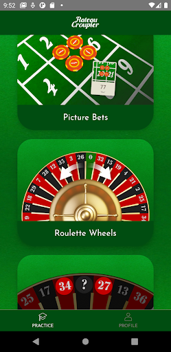 Android application Croupier deal & learn roulette screenshort