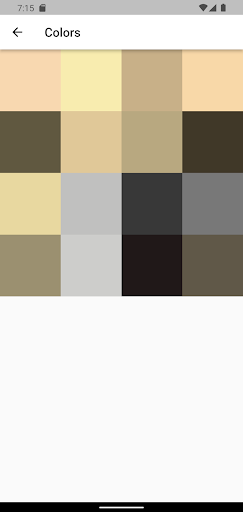 Android application Palette Generator screenshort