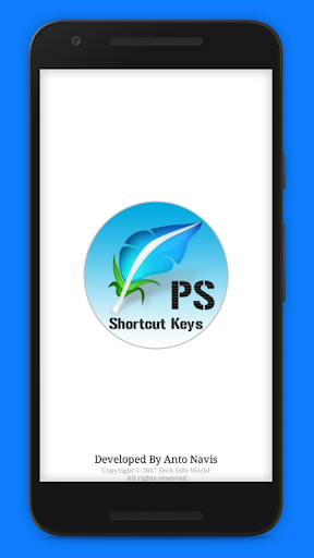 Android application Photoshop Shortcut Deprecated screenshort