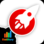Cover Image of ダウンロード Statstory for Youtube - Analytics, Views Sub count 5.40 APK