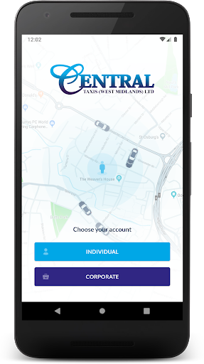 Android application Central Taxis (West Midlands) screenshort
