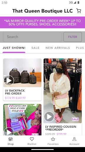App preview