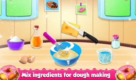 Donuts Factory Game : Donuts Cooking Game