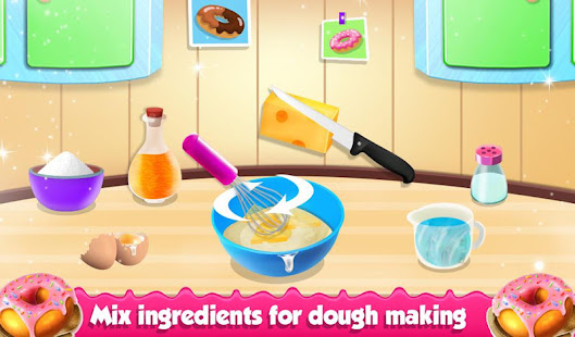 Donuts Factory Cook Book Game 1.0.4 APK screenshots 6