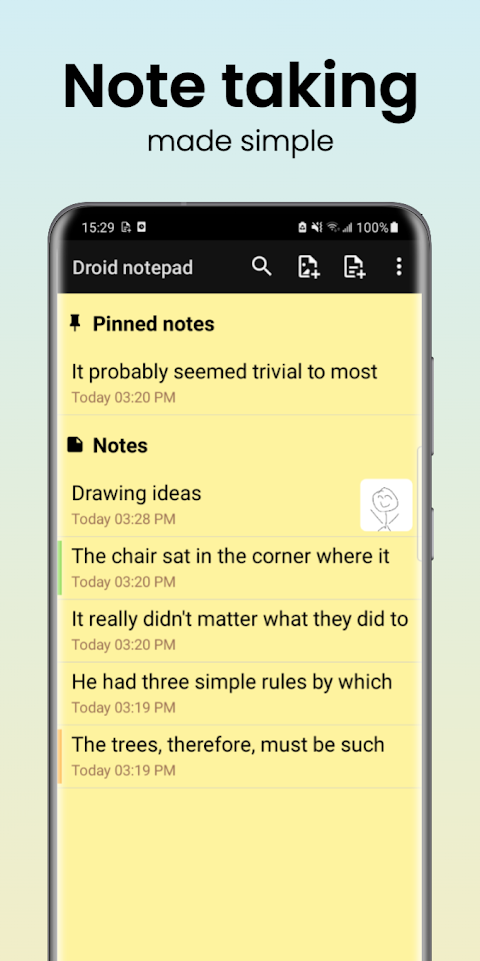 Droid Notepadのおすすめ画像1