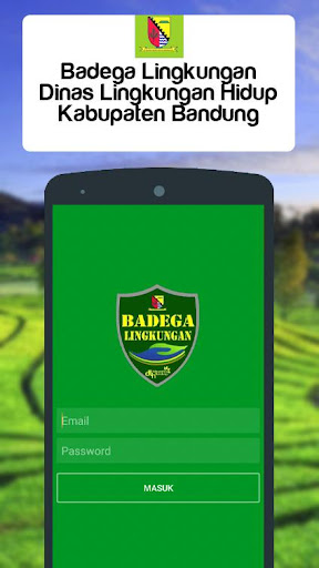 Android application Badega Lingkungan Kabupaten Ba screenshort