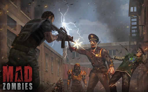 Télécharger MAD ZOMBIES : Jeux de Zombie APK MOD (Astuce) screenshots 2