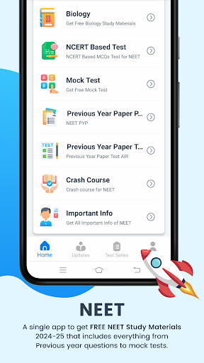 NEET exam prep app 2025 Screenshot 2 - AppWisp.com