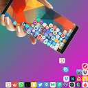 Rolling Icon - 3D Live Wallpaper & Launch 10.0.4 APK ダウンロード