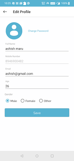 QuickOBook - Patients Screen 2