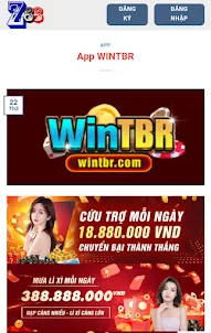 WinTBR Game bài uy tín