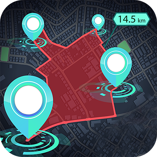 Distance & Location Radius - M logo