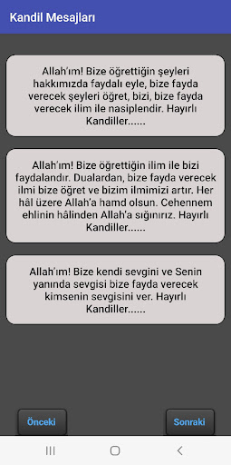 Kandil Mesajları Screen 3