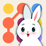 Bunny Connect: Match Colours, Numbers & Bubbles icon