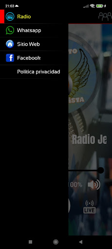 Radio Jesucristo Vive Reconqui Screen 2