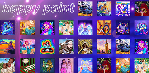 Download Happy Paint : Adult Coloring Book & Pics Art APK | Free APP Last Version