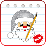 How to Draw Christmas Santa Claus : Drawing ideas icon