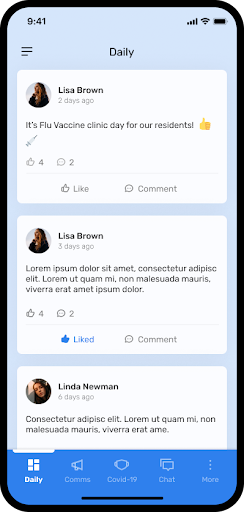Android application Niuz screenshort