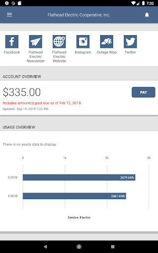 Screenshot of Flathead Electric Cooperative