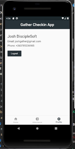 Gather Checkin Screen 3