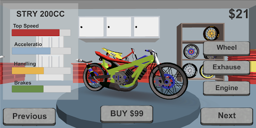 Indonesia Drag Bike Racing 3D Screen 3